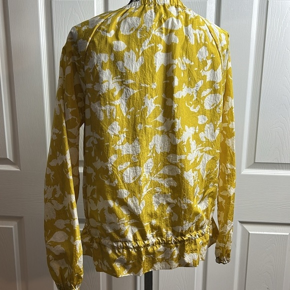 Sabie Floral Leaf Drawstring Waist Jacket M - Picture 4 of 7